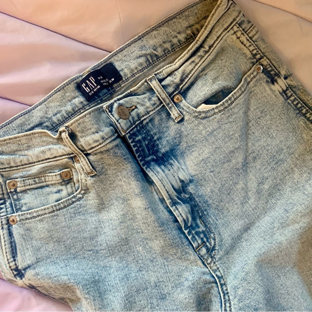 GAP Faded High Rise Skinny Jeans - Picture 5 of 6